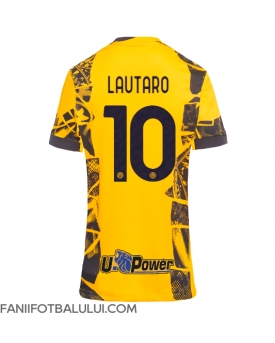 Inter Milan Lautaro Martinez #10 Tricou Fotbal Replică 2024-25 Femei Treilea